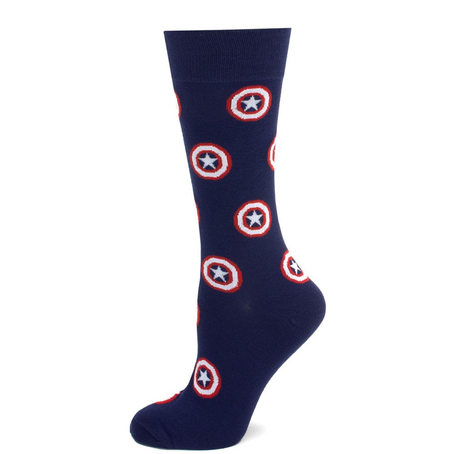 Marvel Captain America Navy Socks | Socks