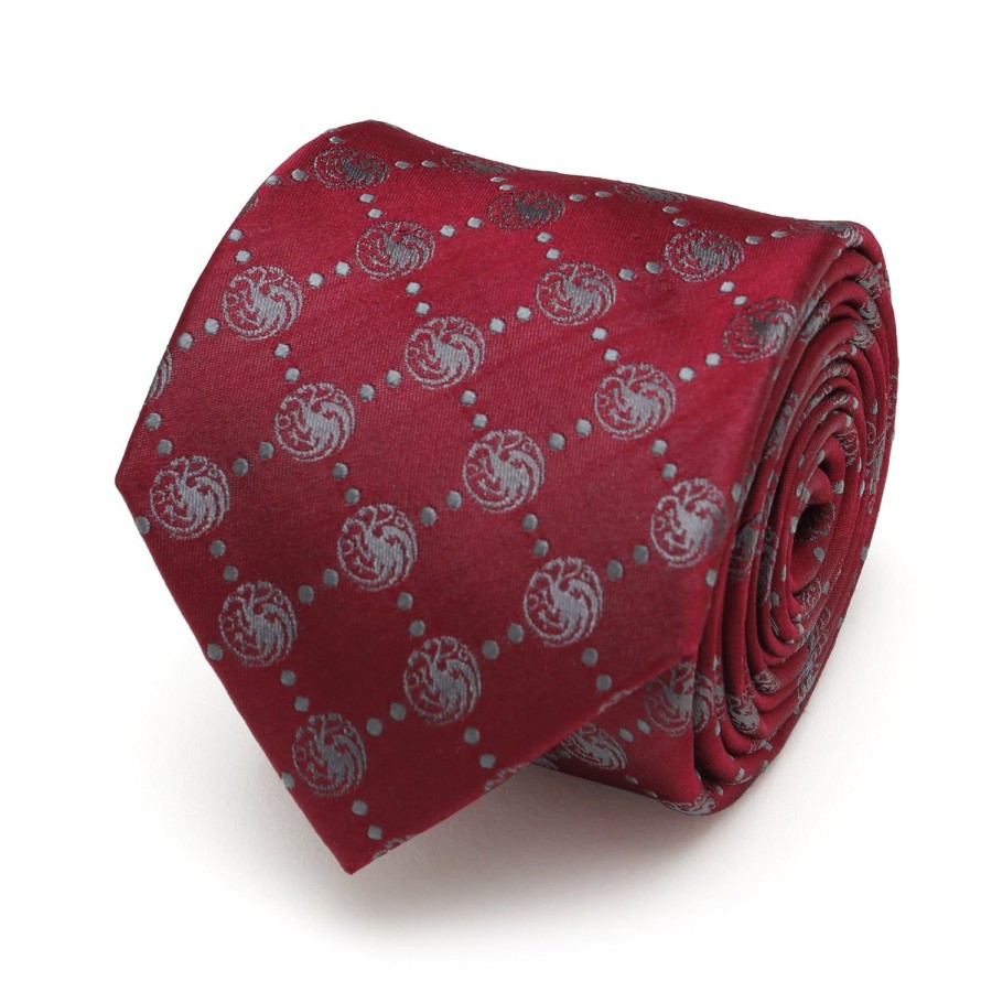 Game of Thrones Targaryen Dragon Scattered Men'S Tie | Game Of Thrones Ties