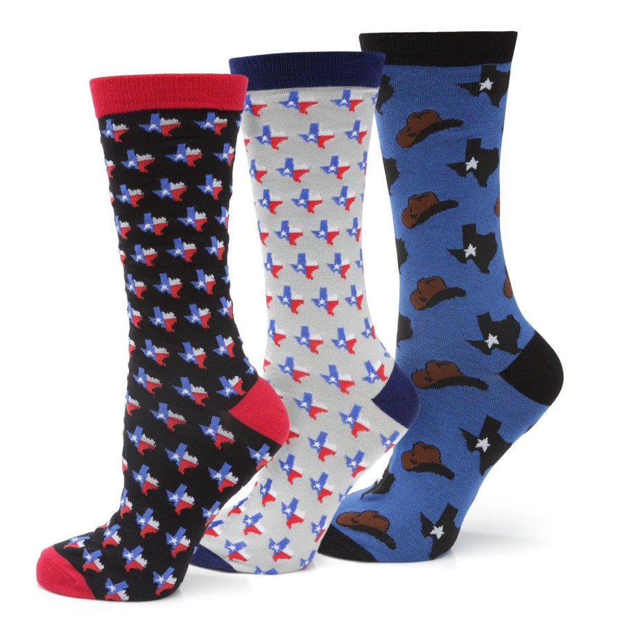 Cufflinks, Inc. Texas Strong 3 Pack Socks Gift Set | Socks