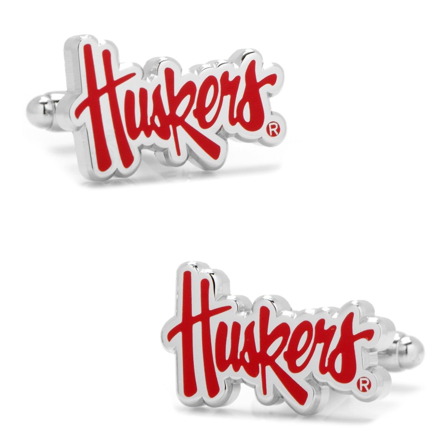 NCAA University Of Nebraska Cornhuskers Cufflinks | Sports Cufflinks