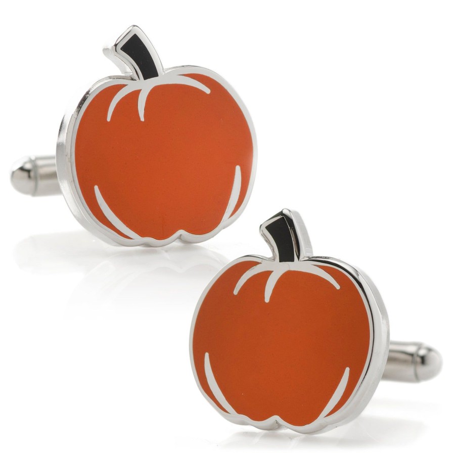 Cufflinks, Inc. Pumpkin Enamel Cufflinks | Classic Cufflinks