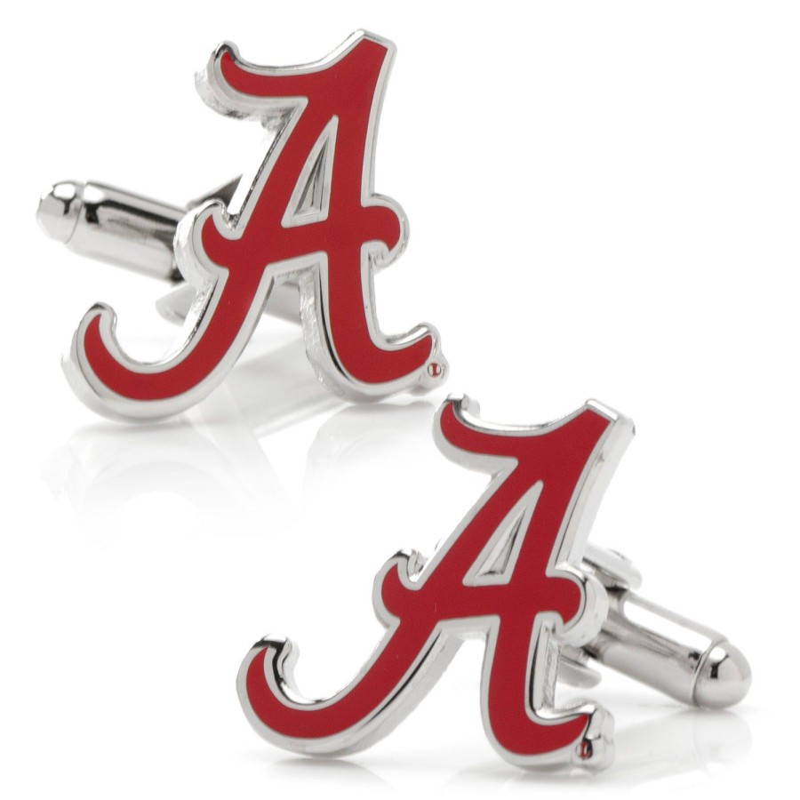 NCAA University Of Alabama Crimson Tide Cufflinks | Sports Cufflinks