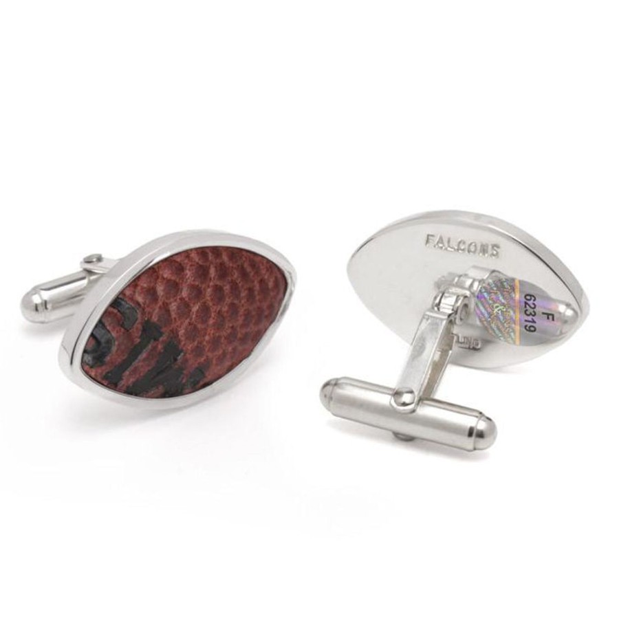 Tokens & Icons Atlanta Falcons Game Used Football Cufflinks | Classic Cufflinks