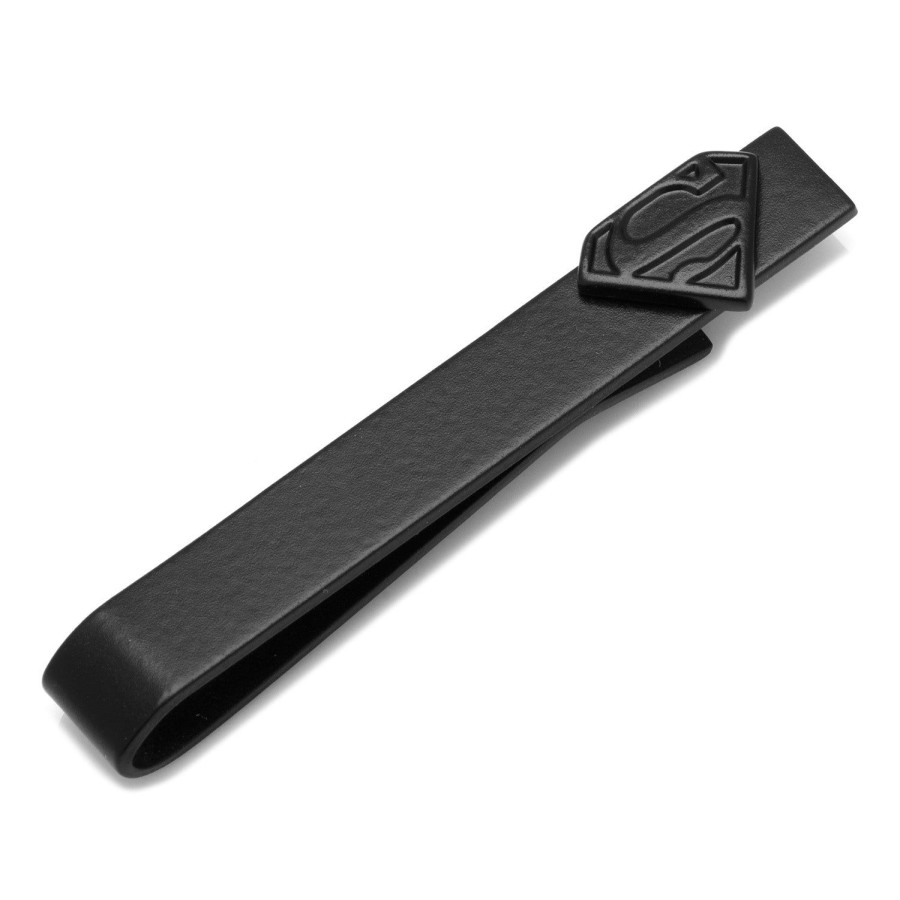 DC Comics Black Superman Tie Bar | Movies & Characters Tie Bars