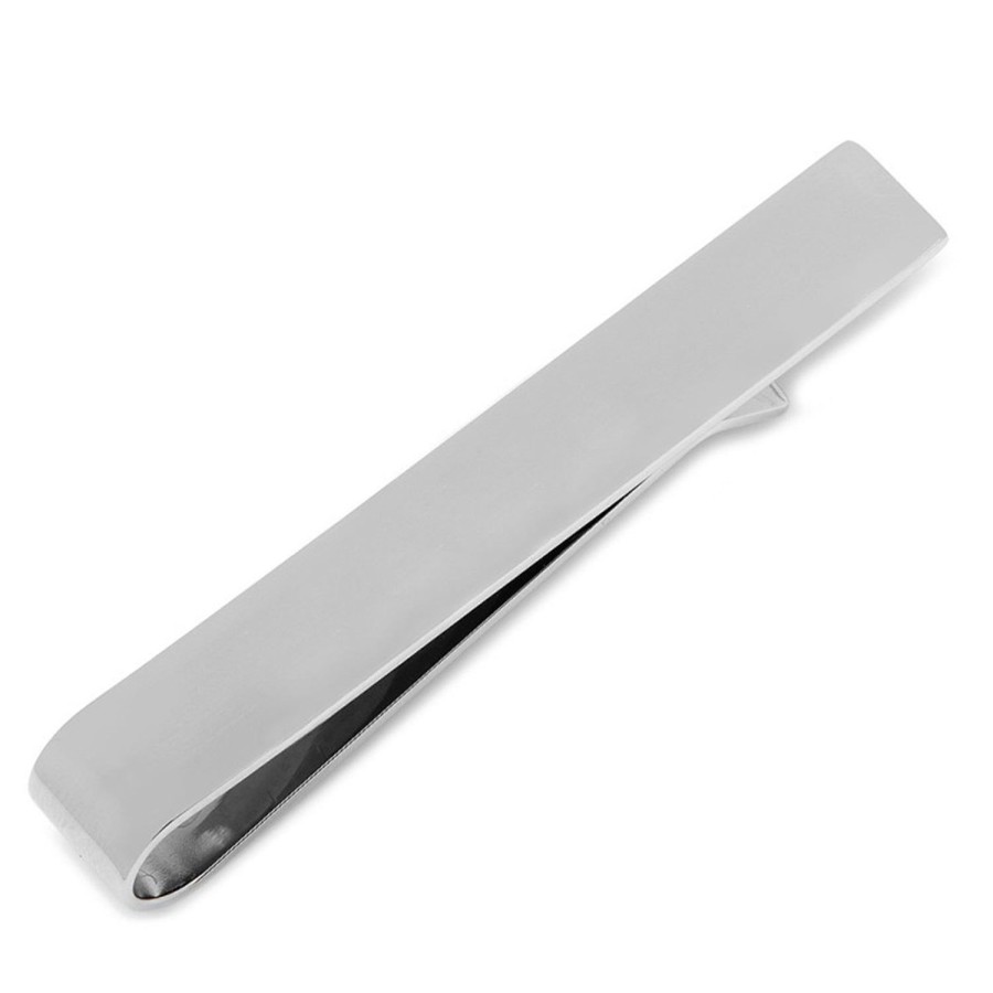 Ox and Bull Trading Co. Stainless Steel Engravable Tie Bar | Classic Tie Bars