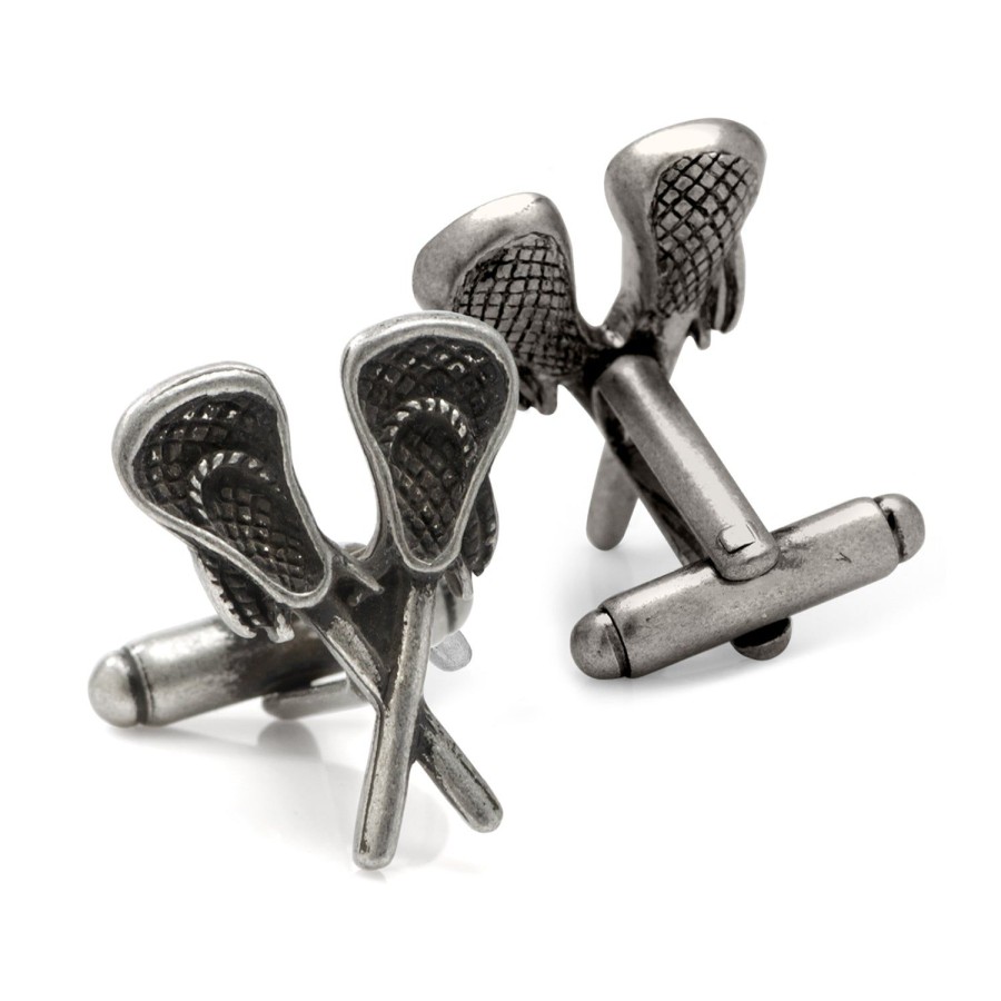 Cufflinks, Inc. Lacrosse Sticks Cufflinks | Classic Cufflinks