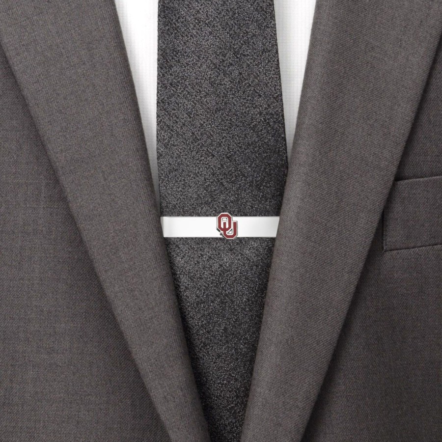 NCAA University Of Oklahoma Sooners Tie Bar | Sports Tie Bars