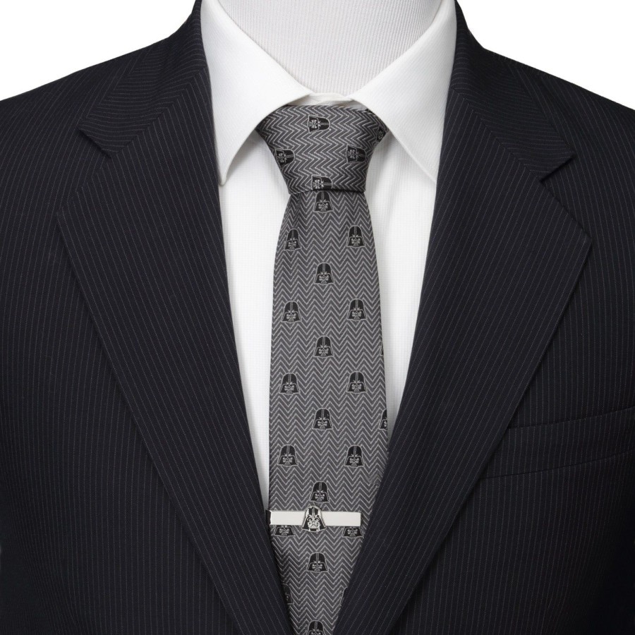 Star Wars Darth Vader Herringbone Black Men'S Tie | Star Wars Ties