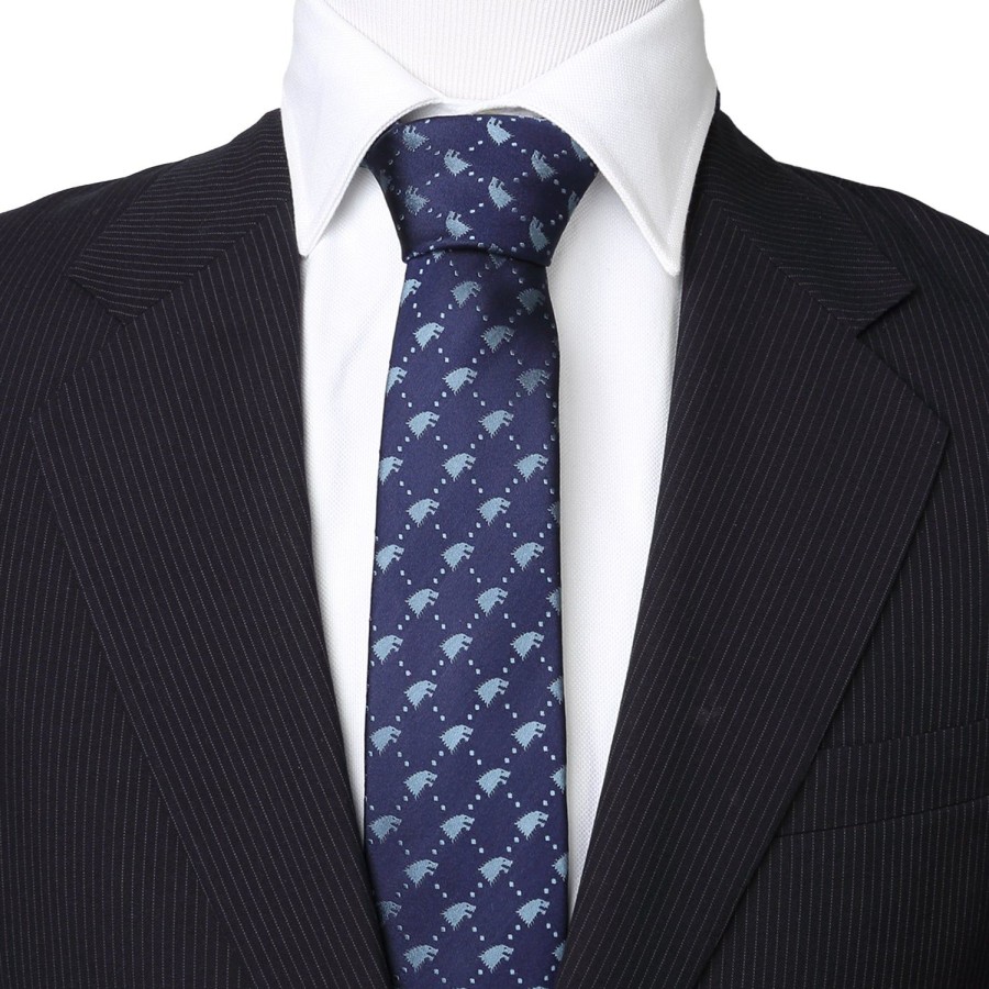 Game of Thrones Stark Direwolf Men'S Tie | Game Of Thrones Ties