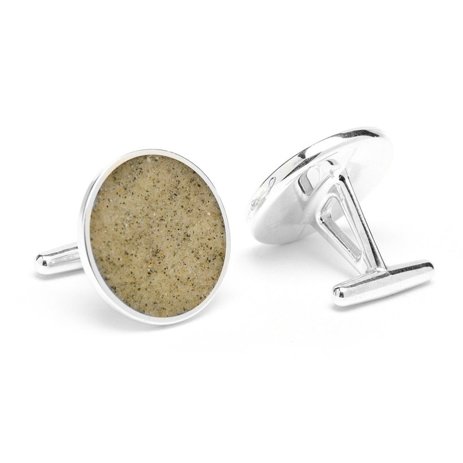 Dune Jewelry Rhode Island Newport Beach Sand Cufflinks | Classic Cufflinks