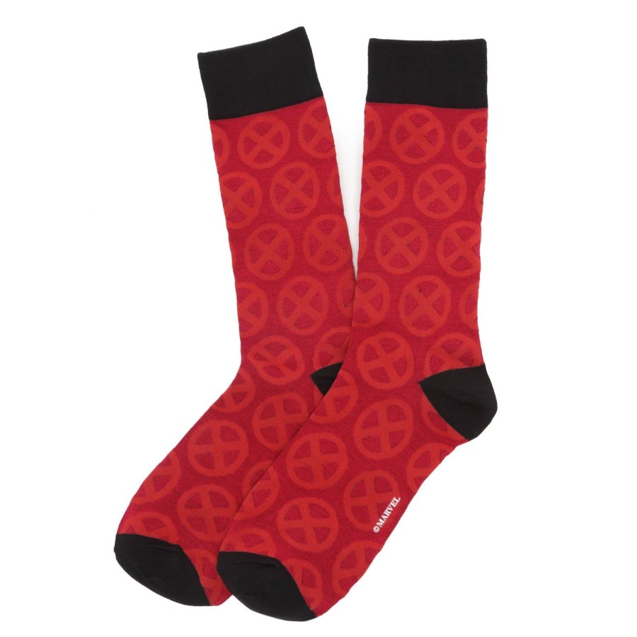 Marvel X-Men Symbol Red Socks | Socks