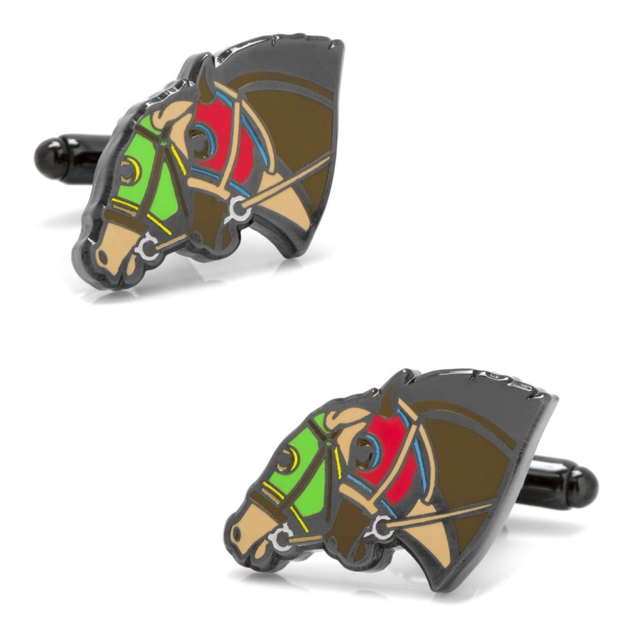 Cufflinks, Inc. Racing Horses Cufflinks | Classic Cufflinks