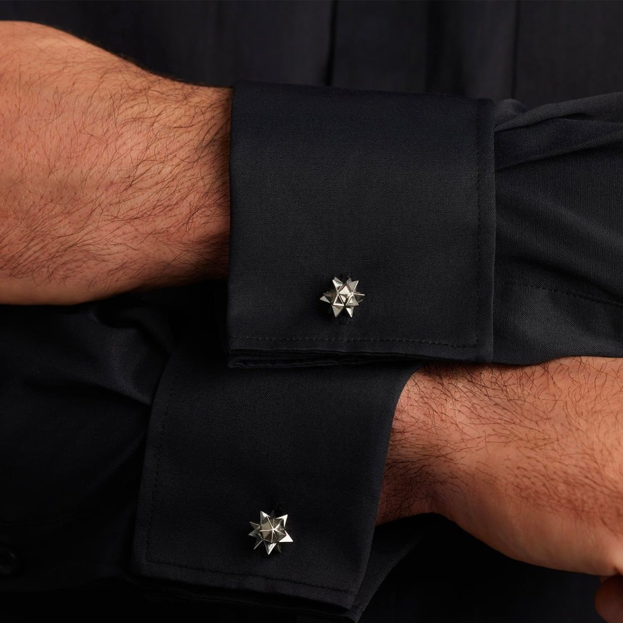 Fils Unique Icosahedron Cufflinks | Stud Sets