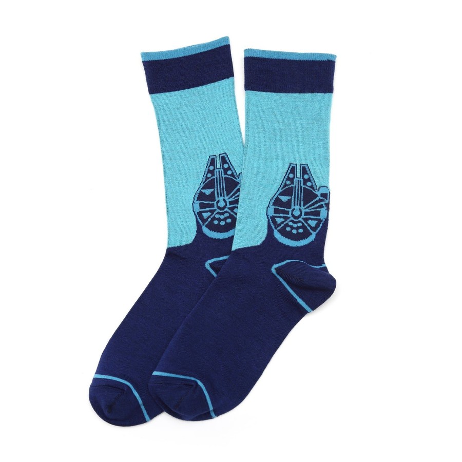 Star Wars Millennium Falcon Mod Blue Socks | Socks