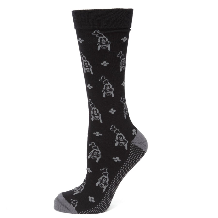 Disney Goofy Motif Black Men'S Socks | Socks